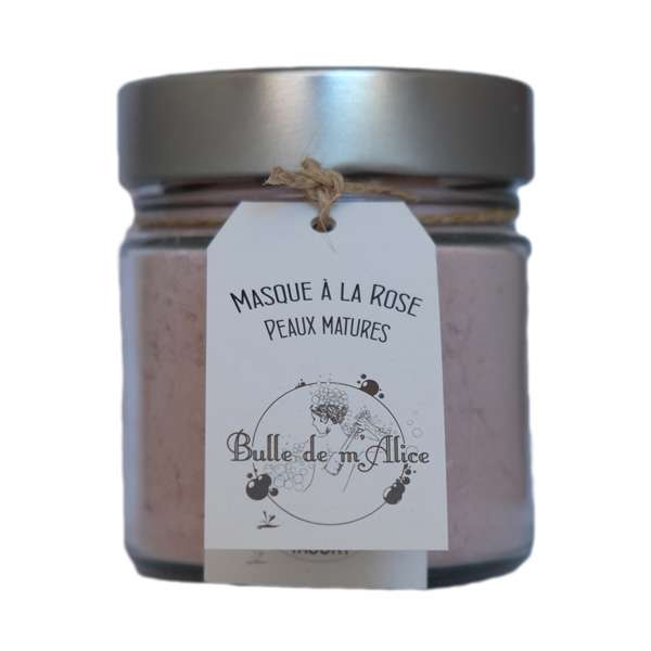 Masque à la rose pour peaux matures