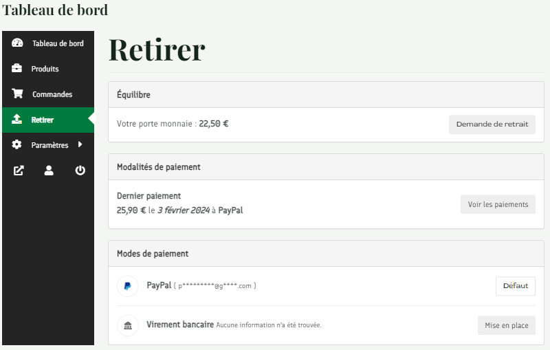 Retirer