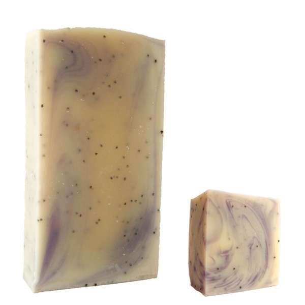 Savon exfoliant lavandin et pavot